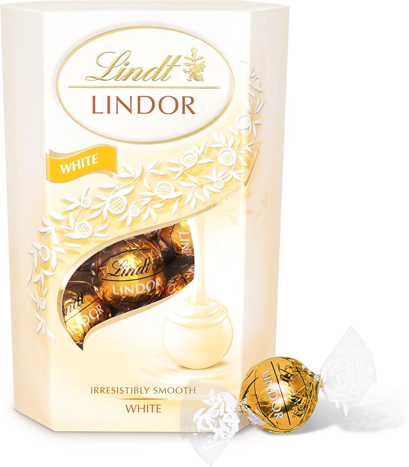 Lindt Lindor White Chocolate Truffles Box (200g)